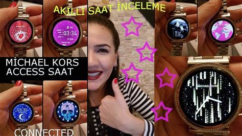 akıllı saat michael kors|MICHAEL KORS ACCESS AKILLI SAAT İNCELEMESİ .